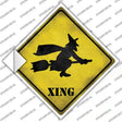 Simple Witch Xing Novelty Diamond Sticker Decal