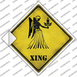 Virgo Zodiac Animal Xing Novelty Diamond Sticker Decal