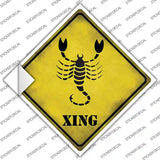 Scorpio Zodiac Animal Xing Novelty Diamond Sticker Decal