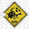 Ladybug Xing Novelty Diamond Sticker Decal