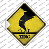 Tornado Xing Novelty Diamond Sticker Decal