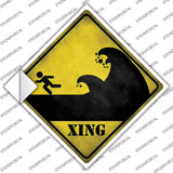 Tsunami Xing Novelty Diamond Sticker Decal