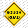 Rough Road Novelty Diamond Sticker Decal