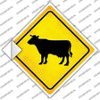 Cow Novelty Diamond Sticker Decal