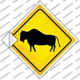 Buffalo Novelty Diamond Sticker Decal
