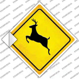 Deer Novelty Diamond Sticker Decal