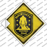Bigfoot Response Unit Novelty Diamond Sticker Decal