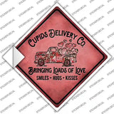 Cupids Delivery Co Novelty Diamond Sticker Decal
