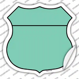 Mint Novelty Highway Shield Sticker Decal