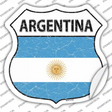 Argentina Flag Novelty Highway Shield Sticker Decal