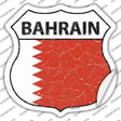 Bahrain Flag Novelty Highway Shield Sticker Decal
