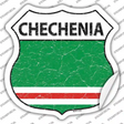 Chechenia Flag Novelty Highway Shield Sticker Decal