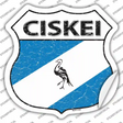 Ciskei Flag Novelty Highway Shield Sticker Decal