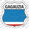 Gagauzia Flag Novelty Highway Shield Sticker Decal