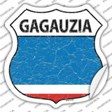 Gagauzia Flag Novelty Highway Shield Sticker Decal