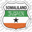 Somaliland Flag Novelty Highway Shield Sticker Decal