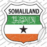 Somaliland Flag Novelty Highway Shield Sticker Decal