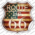 Route 66 American Vintage Novelty Highway Shield Sticker Decal