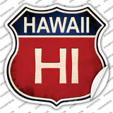 Hawaii Novelty Highway Shield Sticker Decal
