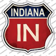 lndiana Novelty Highway Shield Sticker Decal