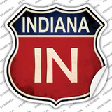 lndiana Novelty Highway Shield Sticker Decal