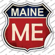 Maine Novelty Highway Shield Sticker Decal