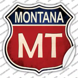 Montana Novelty Highway Shield Sticker Decal