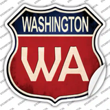 Washington Novelty Highway Shield Sticker Decal