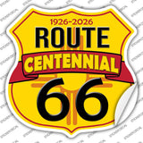 NM Route 66 Centennial Novelty Highway Shield Sticker Decal HS-701s