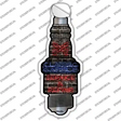 Classic Garage Novelty Spark Plug Sticker Decal