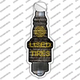 Used Tires Novelty Spark Plug Sticker Decal