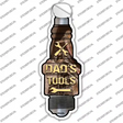 Dads Tools Novelty Spark Plug Sticker Decal