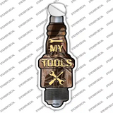My Tools Novelty Spark Plug Sticker Decal