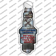 Professional Mechanic Novelty Spark Plug Sticker Decal