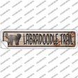 Labra Trail Novelty Narrow Sticker Decal