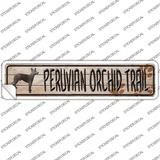 Peruvian Orchid Trail Novelty Narrow Sticker Decal