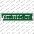 Celtics Ct Novelty Narrow Sticker Decal