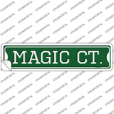Magic Ct Novelty Narrow Sticker Decal