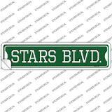 Stars Blvd Novelty Narrow Sticker Decal