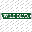 Wild Blvd Novelty Narrow Sticker Decal