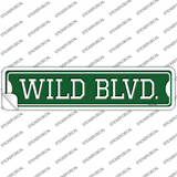 Wild Blvd Novelty Narrow Sticker Decal