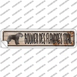 Bouvier Des Flandres Trail Novelty Narrow Sticker Decal