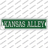 Kansas Alley Novelty Narrow Sticker Decal