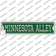 Minnesota Alley Novelty Narrow Sticker Decal