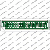 Mississippi State Alley Novelty Narrow Sticker Decal