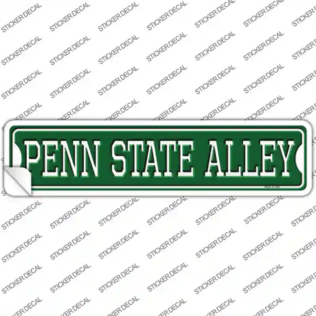 Penn State Alley Novelty Narrow Sticker Decal