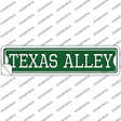 Texas Alley Novelty Narrow Sticker Decal