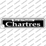 Chartres Novelty Narrow Sticker Decal