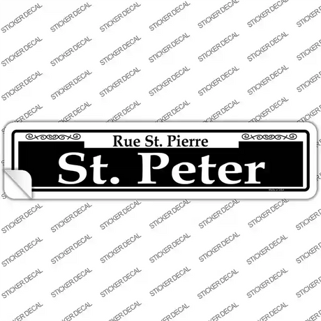 St. Peter Novelty Narrow Sticker Decal