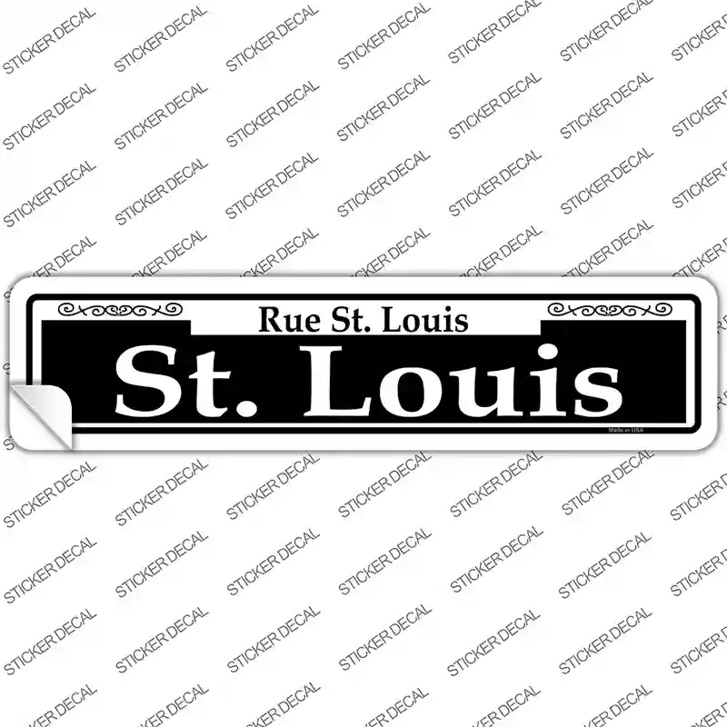 St. Louis Novelty Narrow Sticker Decal